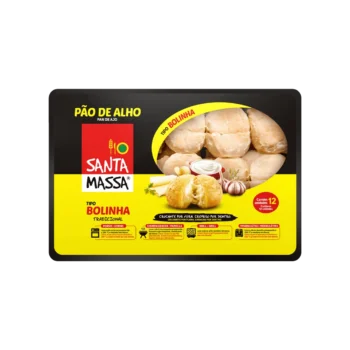 Pão De Alho 300g Tradicional Bolinha Santa Massa