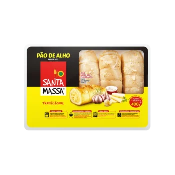 Pão De Alho 400g Tradicional Santa Massa