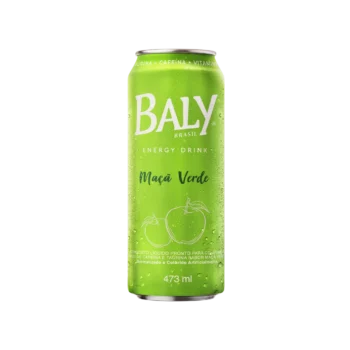 Bebida Energética Maçã Verde Lata 473ml Baly