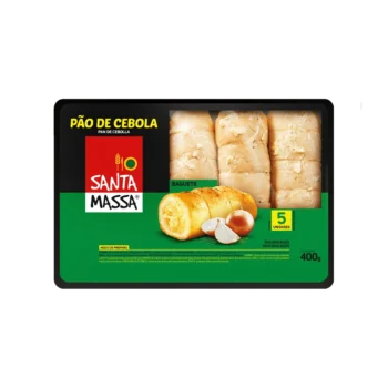 Pão De Cebola 400g Santa Massa