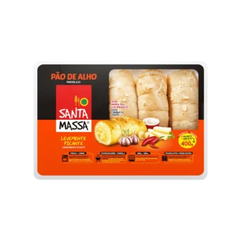 Pão De Alho Picante 400g Santa Massa